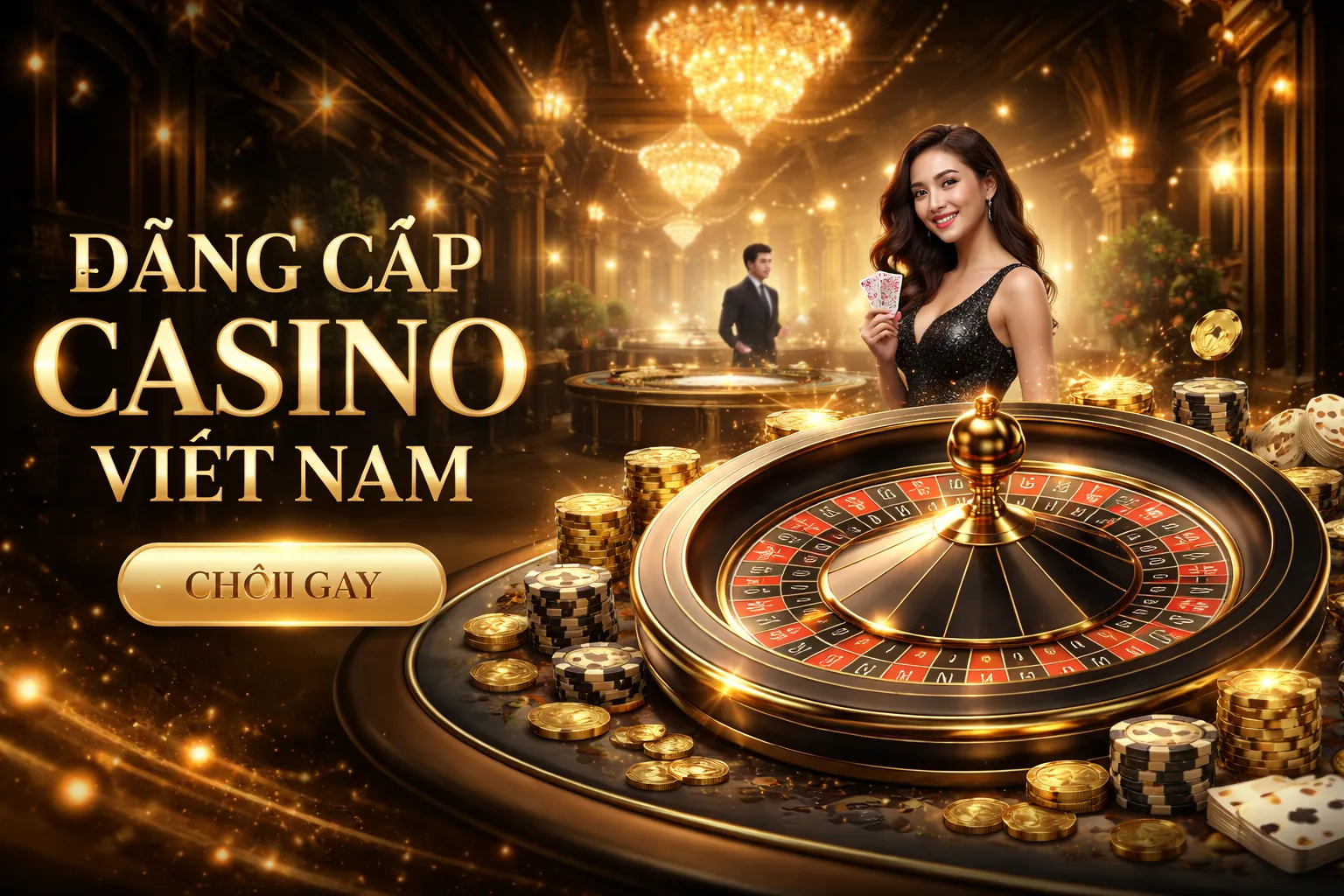 Hình ảnh chào mừng đến 123b win Casino với các trò chơi đa dạng